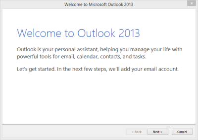 Outlook 2013 Set-up - Welcome (small)