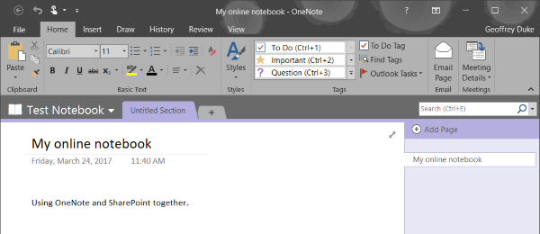 onenote for mac - rearrange notebooks